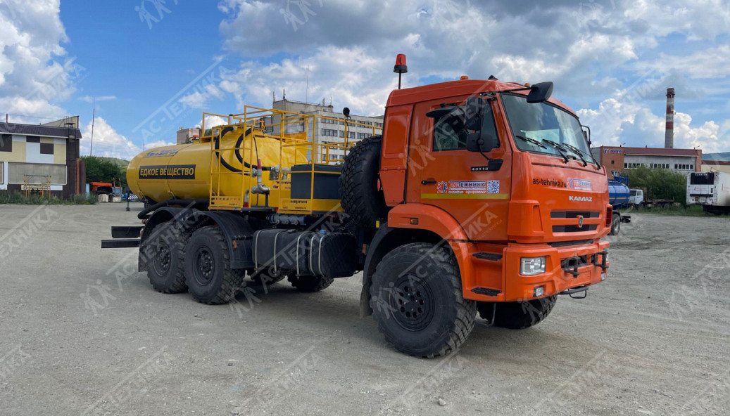 Агрегат кислотной обработки скважин СИН-32 на КАМАЗ-43118-50 (Евро-5)