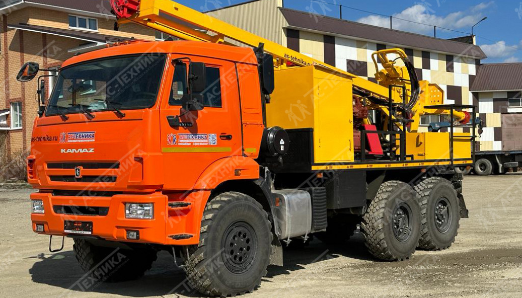 Буровая установка УРБ-2А2У на шасси КАМАЗ 43118-50