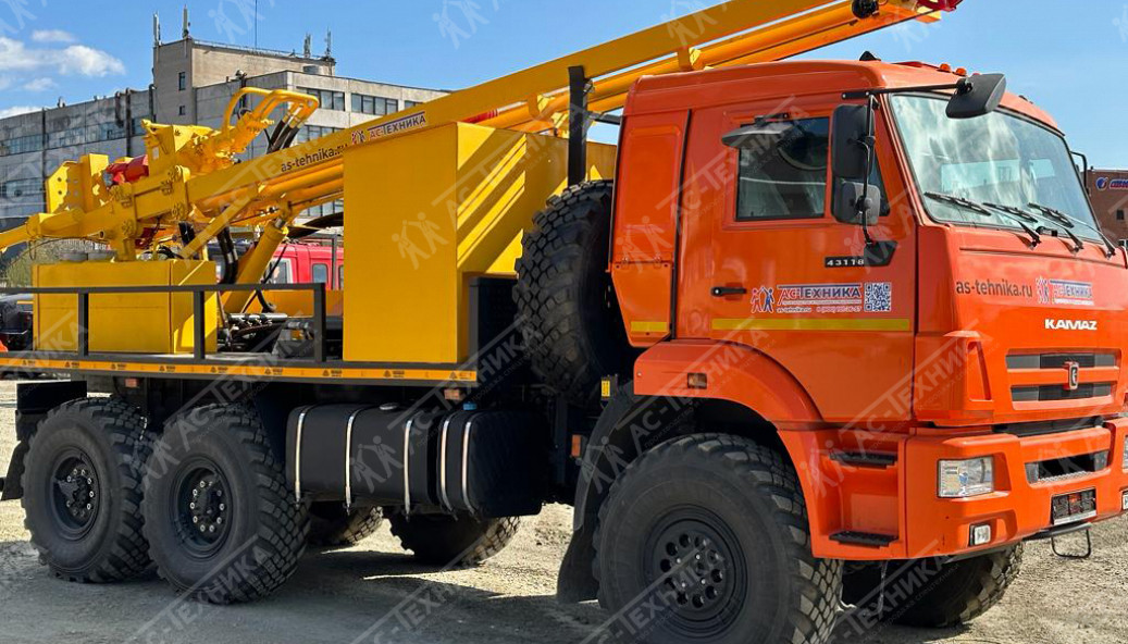 Буровая установка УРБ-2А2У на шасси КАМАЗ 43118-50