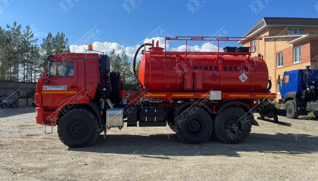 Автоцистерна АКН-10 на шасси КАМАЗ 43118-50 (Евро-5)