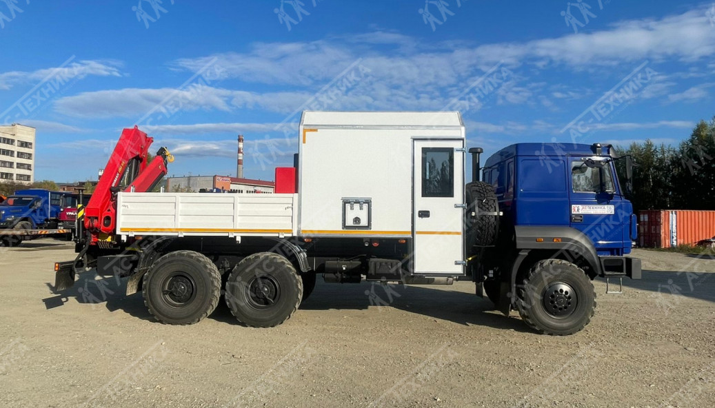 ПАРМ с КМУ ИМ-95 на шасси Урал 4320-80Е5 (3 места) (Евро-5)