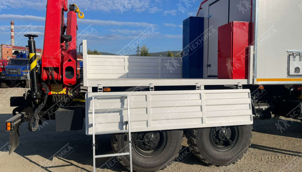 ПАРМ с КМУ ИМ-95 на шасси Урал 4320-80Е5 (3 места) (Евро-5)