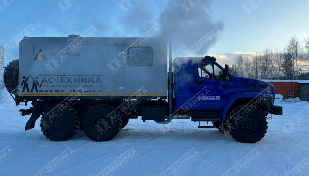 ППУА 1600/100 на шасси Урал NEXT 5557-6151-74