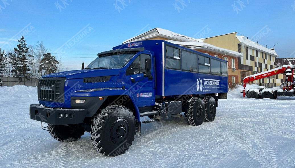 Вахтовый автобус Урал NEXT 3255-73Е5С36 (22+6 мест) (Евро-5)