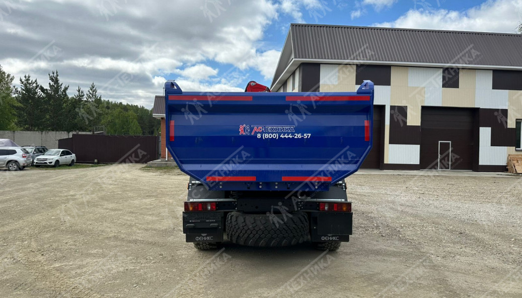 Самосвал с КМУ ИНМАН ИМ-150N на шасси Урал NEXT 4320-72Е5 (Евро-5)