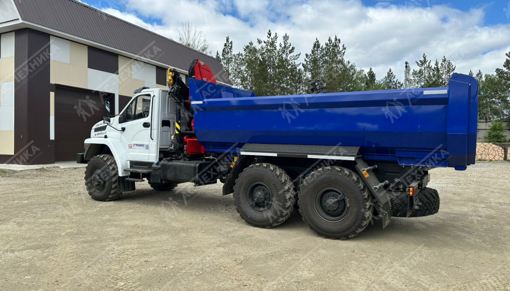 Самосвал с КМУ ИНМАН ИМ-150N на шасси Урал NEXT 4320-72Е5 (Евро-5)