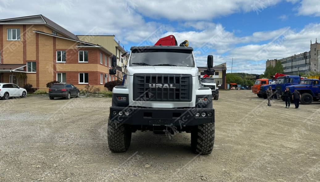 Самосвал с КМУ ИНМАН ИМ-150N на шасси Урал NEXT 4320-72Е5 (Евро-5)