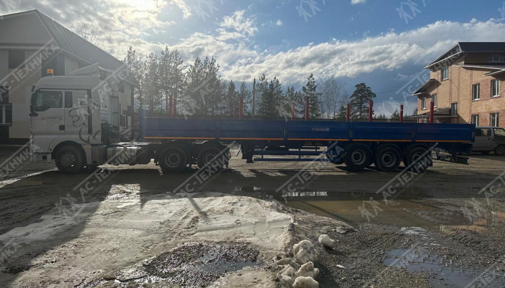 Полуприцеп бортовой ЧМЗАП 99065