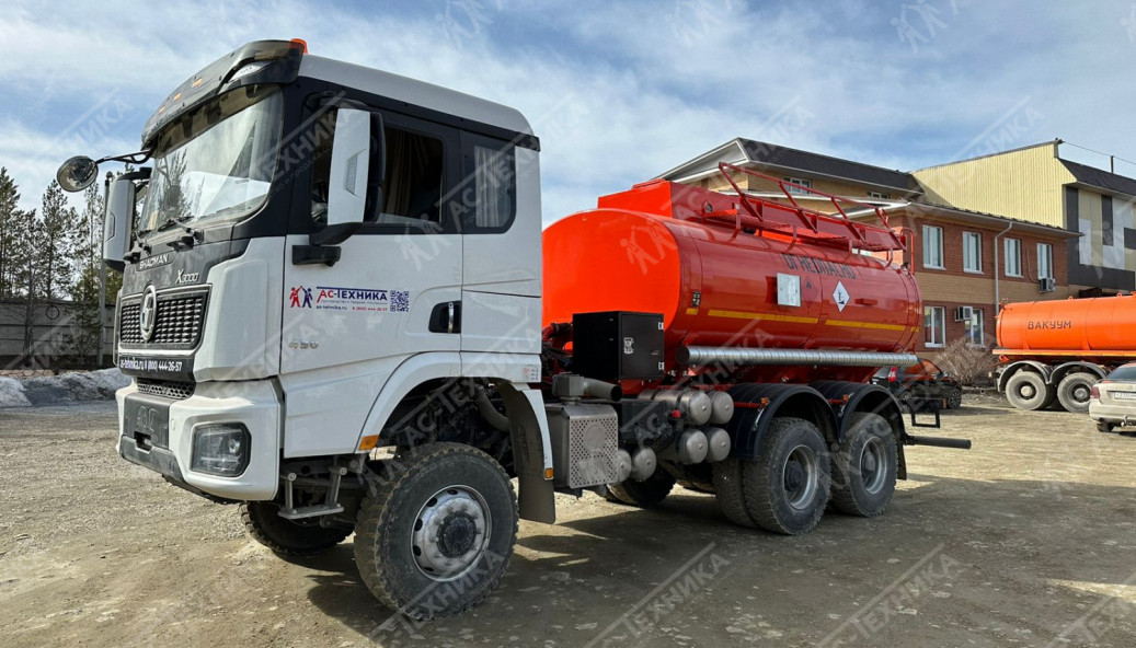 Автотопливозаправщик АТЗ-12 на SHACMAN X3000 6x6 (SX32586V385)