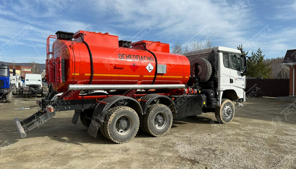 Автотопливозаправщик АТЗ-12 на SHACMAN X3000 6x6 (SX32586V385)
