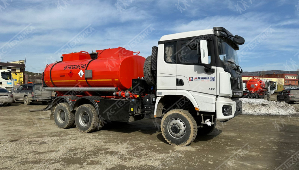 Автотопливозаправщик АТЗ-12 на SHACMAN X3000 6x6 (SX32586V385)