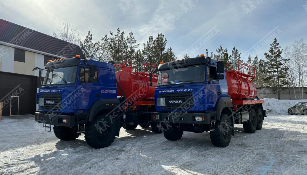 Автоцистерна АКН-10 на шасси УРАЛ 4320-80 (Евро-5)