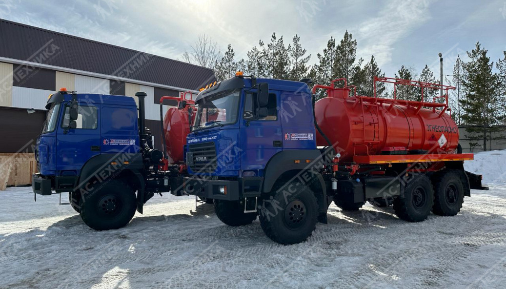 Автоцистерна АКН-10 на шасси УРАЛ 4320-80 (Евро-5)