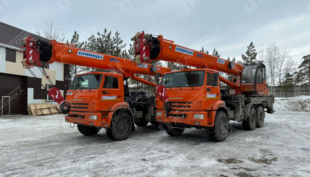 Автокран КЛИНЦЫ КС-55713-5К-4 на шасси КАМАЗ 43118-50 (Евро-5)