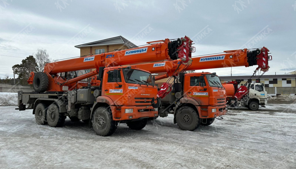Автокран КЛИНЦЫ КС-55713-5К-4 на шасси КАМАЗ 43118-50 (Евро-5)