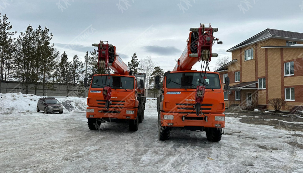 Автокран КЛИНЦЫ КС-55713-5К-4 на шасси КАМАЗ 43118-50 (Евро-5)