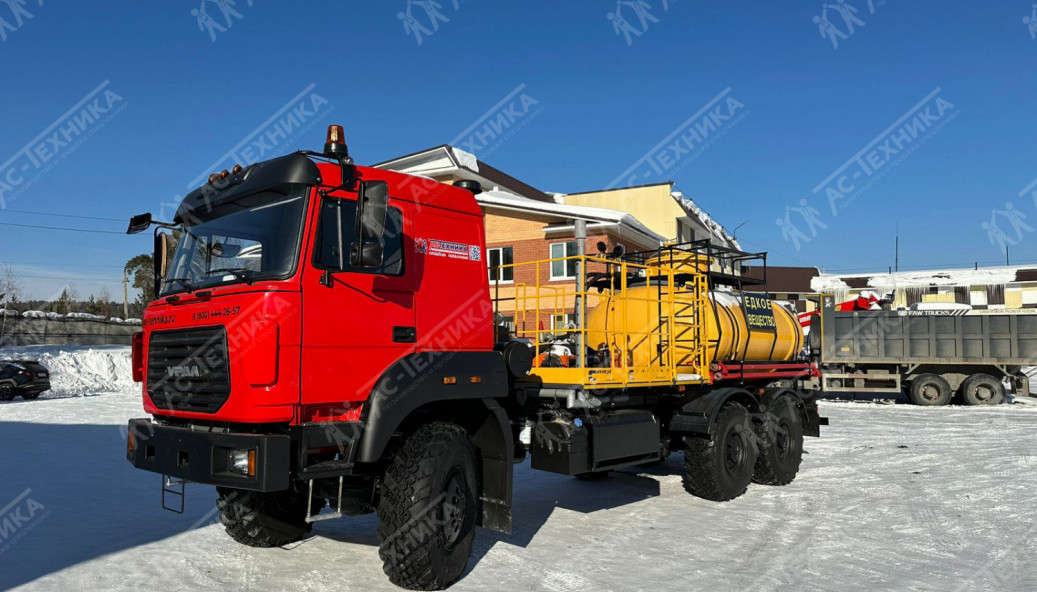 Агрегат кислотной обработки скважин СИН-32 на шасси Урал 4320-80 (Евро-5)