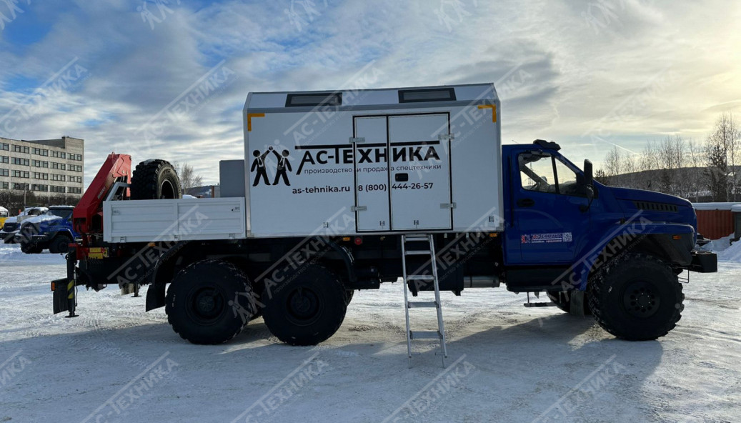 ПАРМ с КМУ ИМ-77 на шасси Урал NEXT 4320-72Е5Г38 (Евро-5)