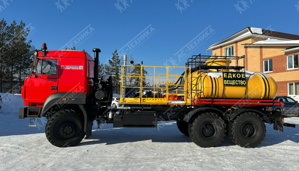 Агрегат кислотной обработки скважин СИН-32 на шасси Урал 4320-80 (Евро-5)