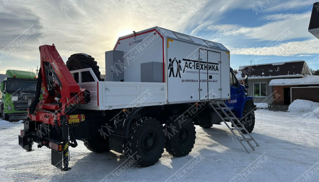 ПАРМ с КМУ ИМ-77 на шасси Урал NEXT 4320-72Е5Г38 (Евро-5)