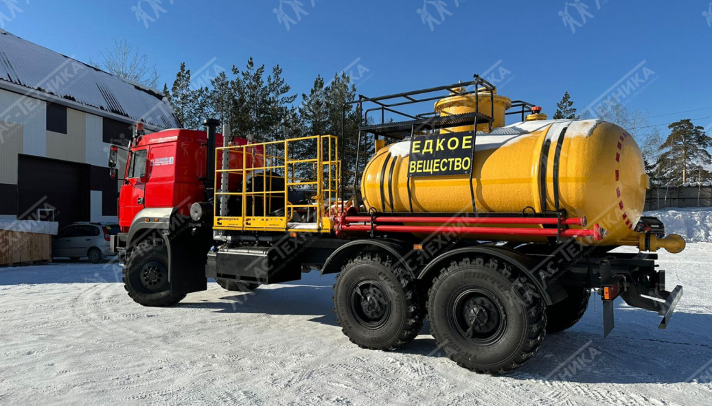 Агрегат кислотной обработки скважин СИН-32 на шасси Урал 4320-80 (Евро-5)