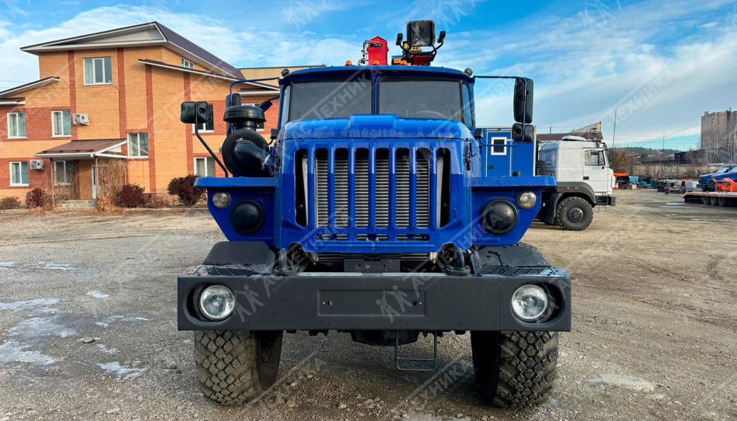 Автомобиль бортовой с КМУ ИНМАН ИТ-150 на шасси Урал 4320-60Е5 (Евро-5)