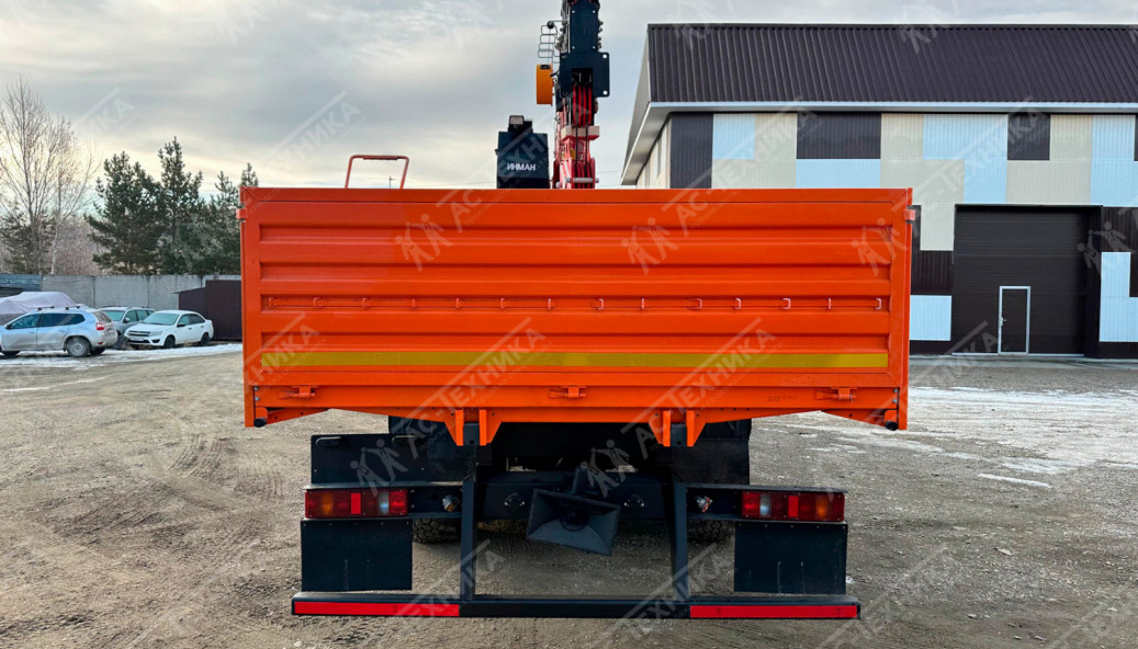 Автомобиль бортовой с КМУ ИНМАН ИТ-150 на шасси Урал 4320-60Е5 (Евро-5)
