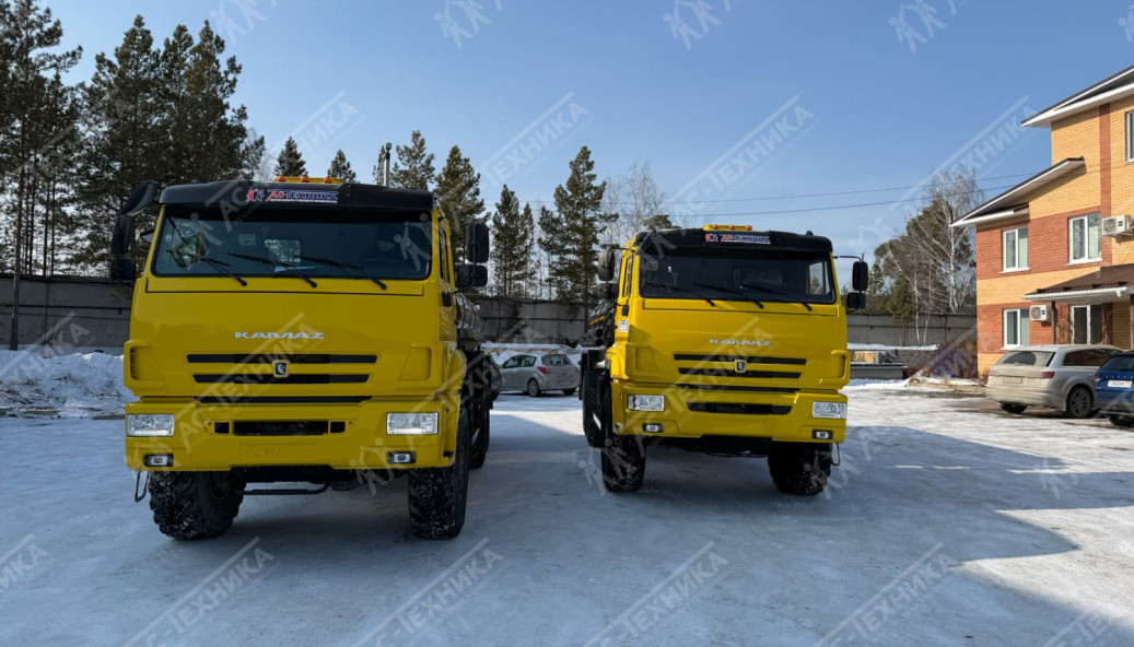 Автоцистерна пищевая АЦПТ 9.5м3 на шасси КамАЗ 43118-48 (Евро-5)