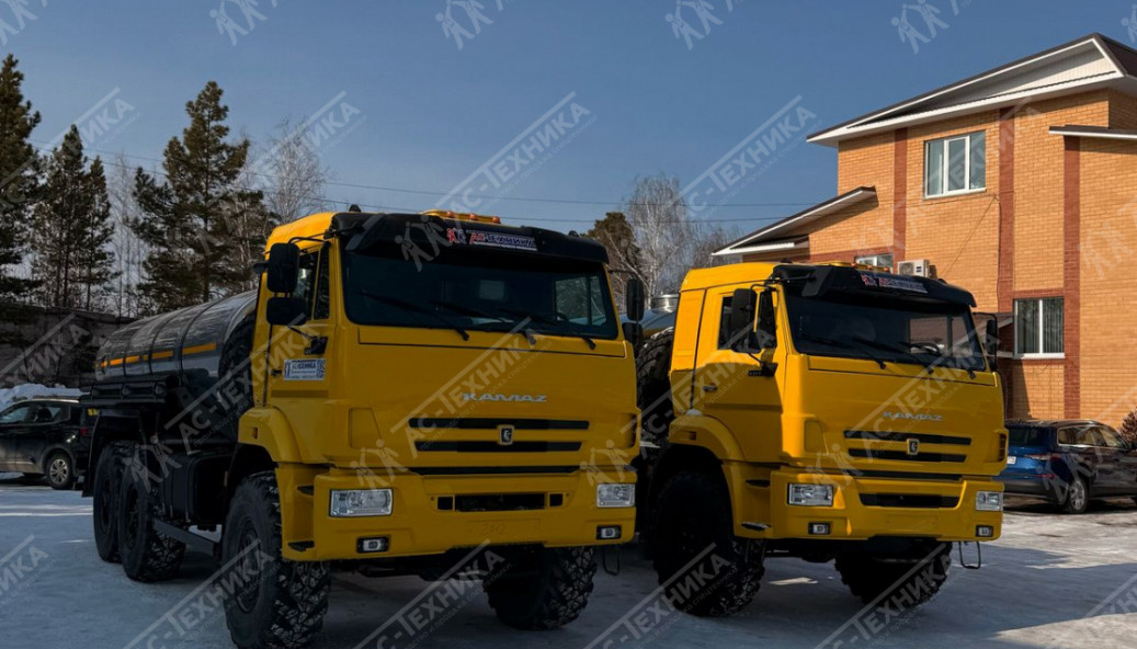 Автоцистерна пищевая АЦПТ 9.5м3 на шасси КамАЗ 43118-48 (Евро-5)