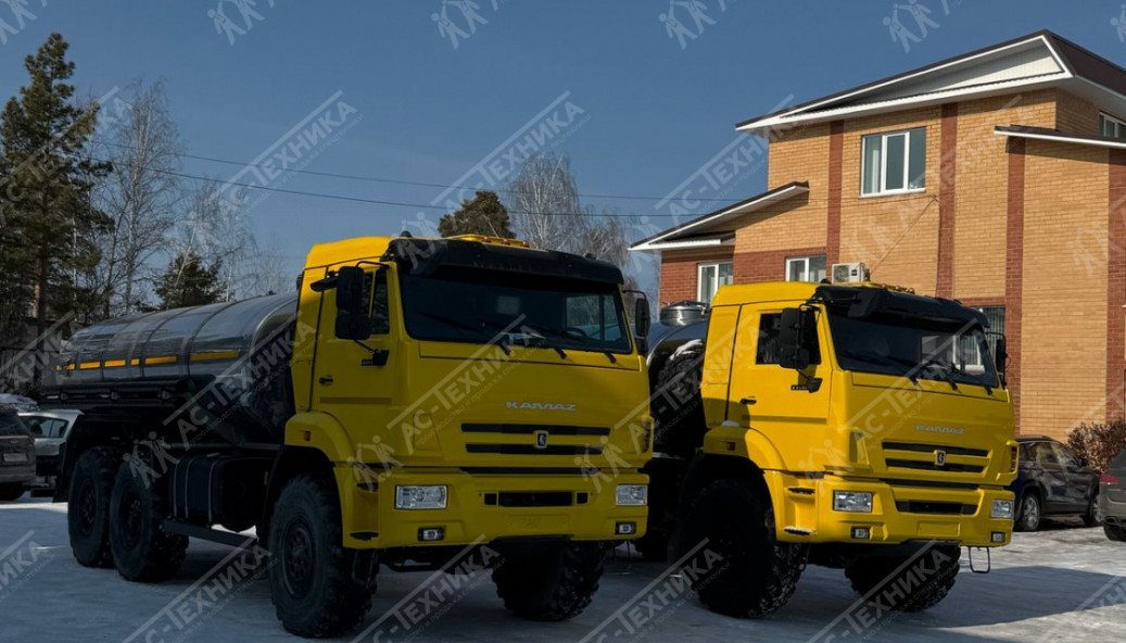 Автоцистерна пищевая АЦПТ 9.5м3 на шасси КамАЗ 43118-48 (Евро-5)