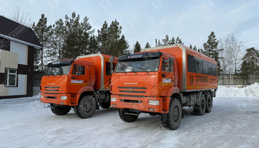 Вахтовый автобус КАМАЗ 43118-3027-48 (28+2 места)