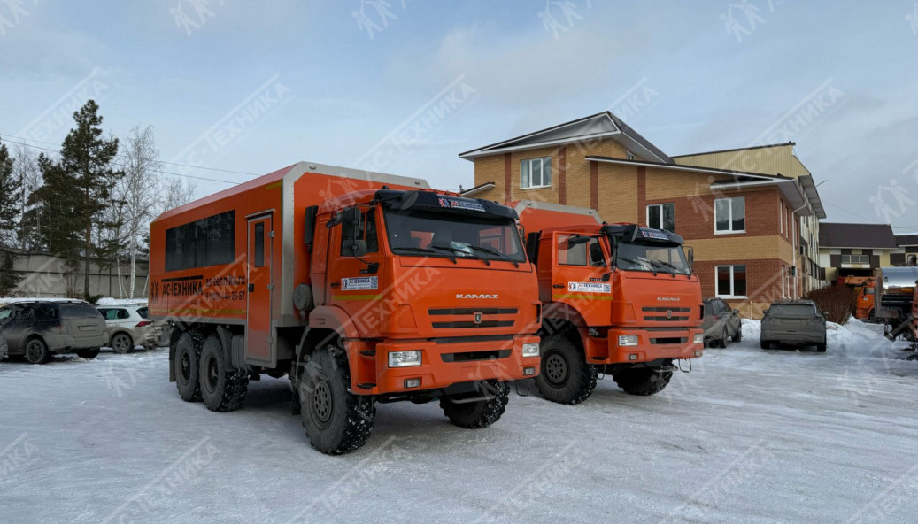 Вахтовый автобус КАМАЗ 43118-3027-48 (28+2 места)