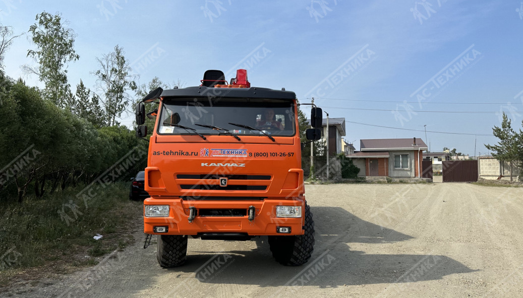 Автомобиль бортовой с КМУ Horyong HRS216 на шасси КАМАЗ 43118-50 (Евро-5)