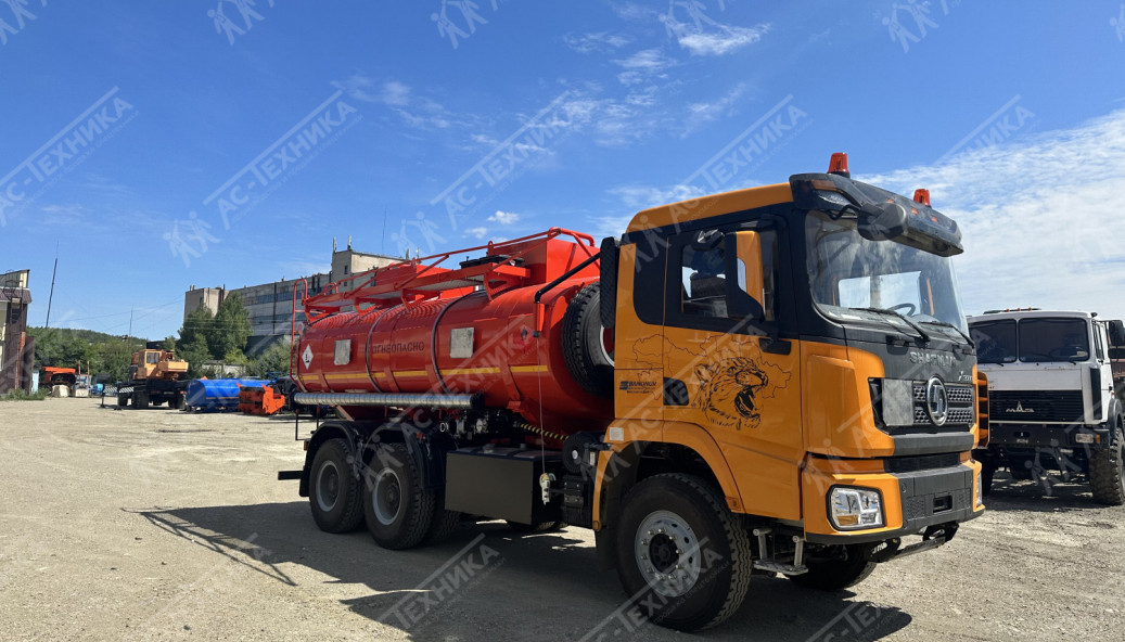 Автотопливозаправщик АТЗ-15 на SHACMAN X3000 6x4 (SX32586R384)