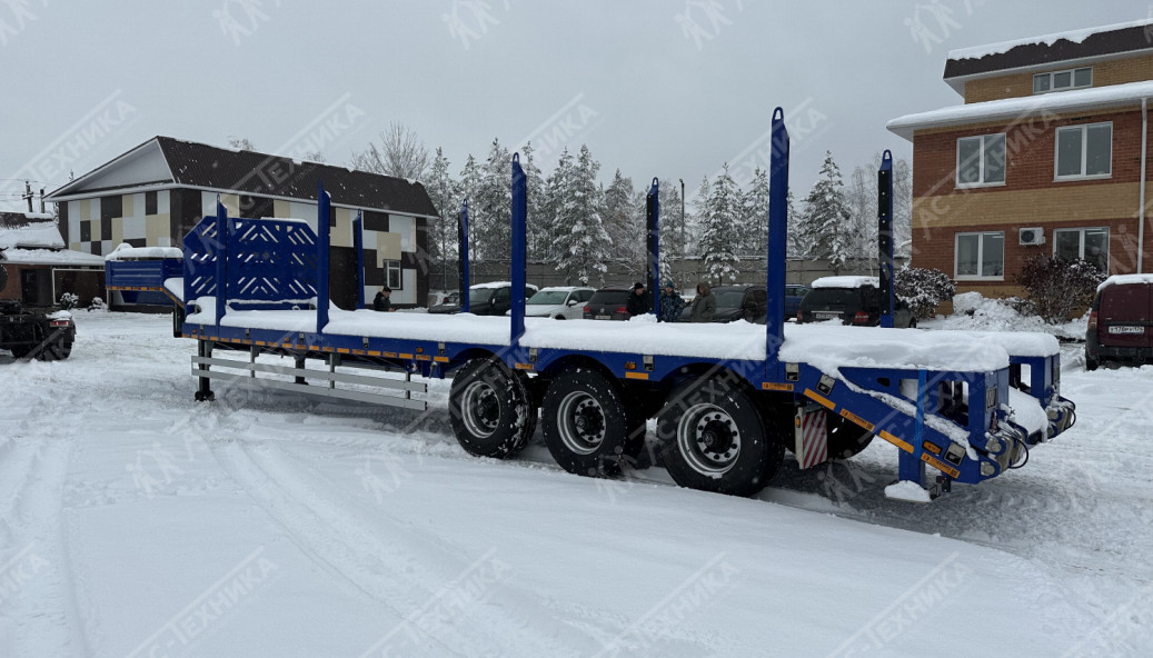 Полуприцеп-тяжеловоз 9179-0000030 (41 т, трапы уголковые)