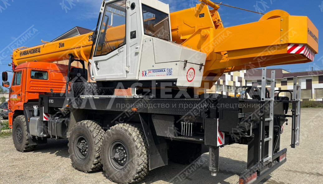 Автокран ИВАНОВЕЦ КС-45717К-3 на шасси КАМАЗ 43118-50 (Евро-5)