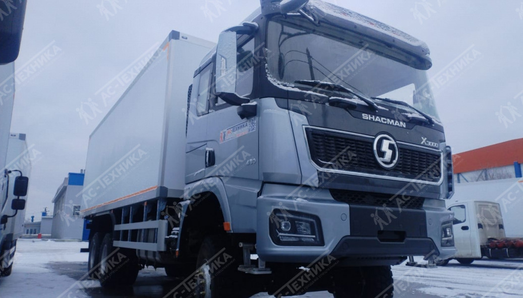 Изотермический фургон на шасси SHACMAN X3000 6x6 (SX32586V385)