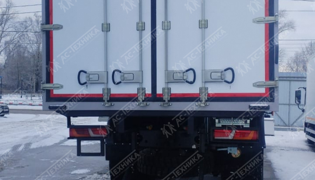 Изотермический фургон на шасси SHACMAN X3000 6x6 (SX32586V385)