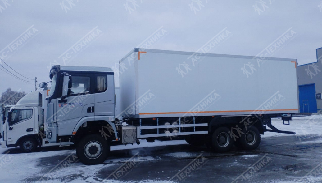 Изотермический фургон на шасси SHACMAN X3000 6x6 (SX32586V385)