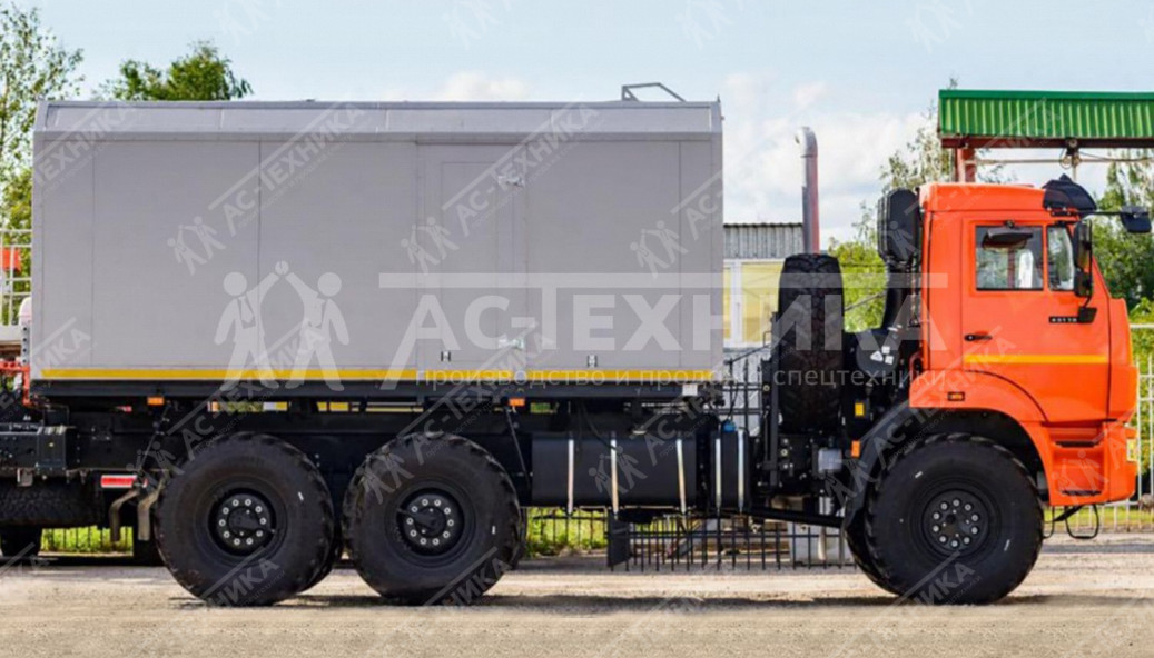 ППУА 1600/100 на шасси КАМАЗ 43118-50 (насос 2,3 ПТ25)
