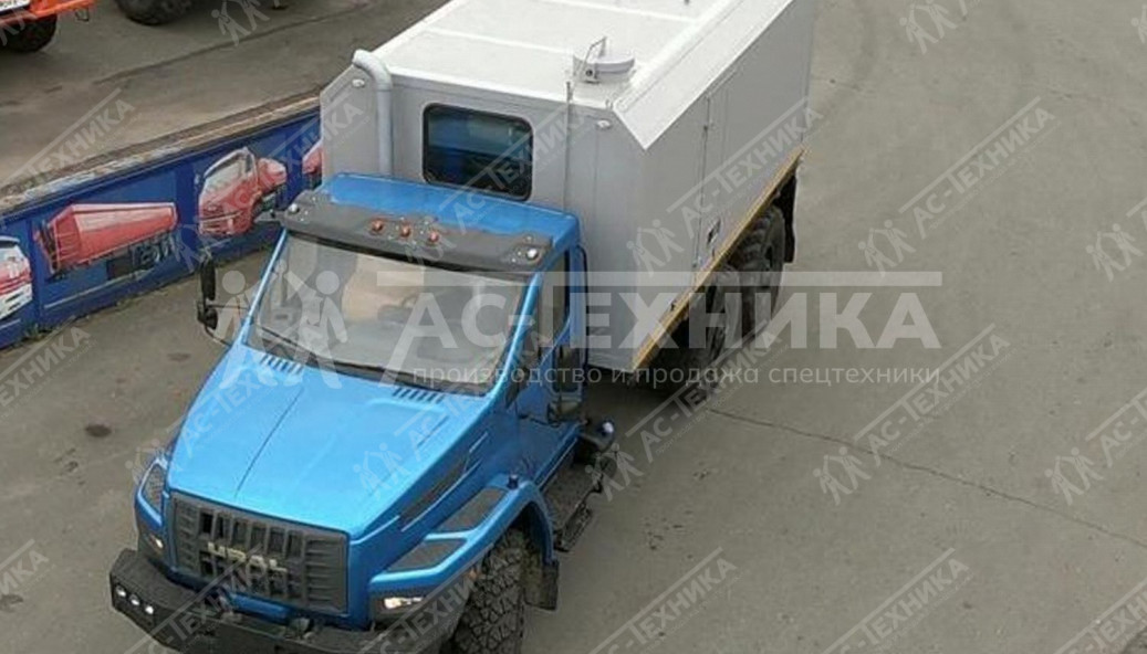 ППУА 1600/100 на шасси Урал NEXT 4320-72Е5 (насос 1,1 ПТ25)