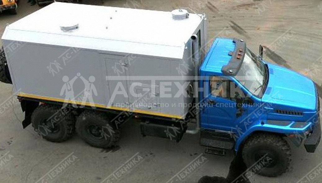 ППУА 1600/100 на шасси Урал NEXT 4320-72Е5 (насос 2,3 ПТ25)