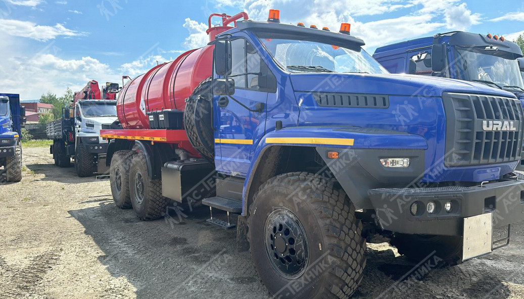 Автоцистерна АКН-10 на шасси Урал NEXT 4320-72Е5 (Евро-5)
