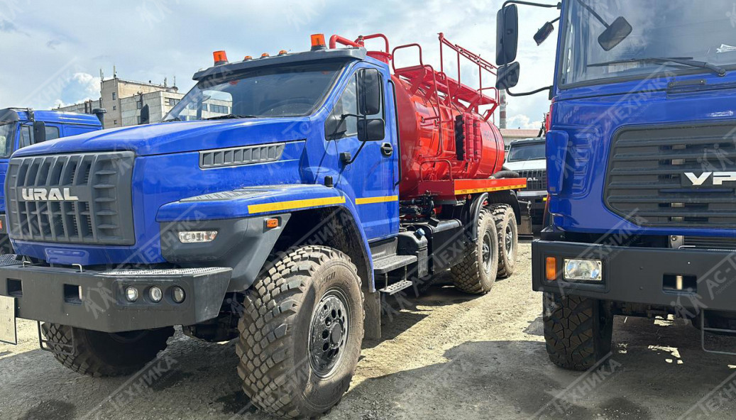 Автоцистерна АКН-10 на шасси Урал NEXT 4320-72Е5 (Евро-5)