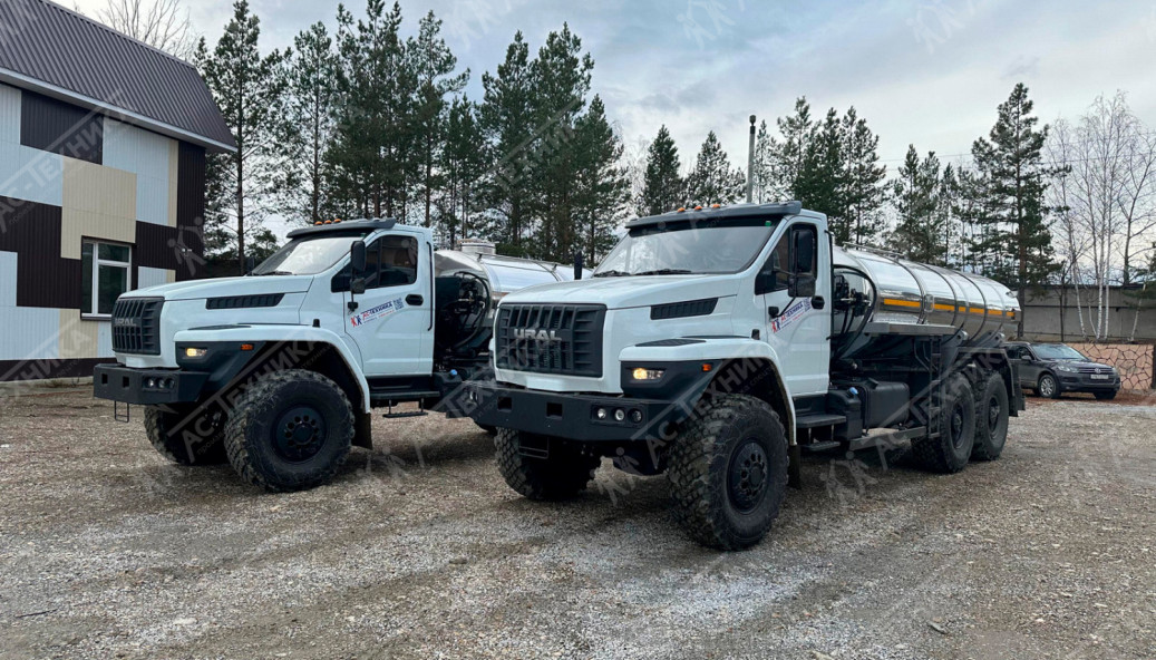 Автоцистерна пищевая АЦПТ-9,5 на шасси Урал NEXT 4320-72Е5 (Евро-5)
