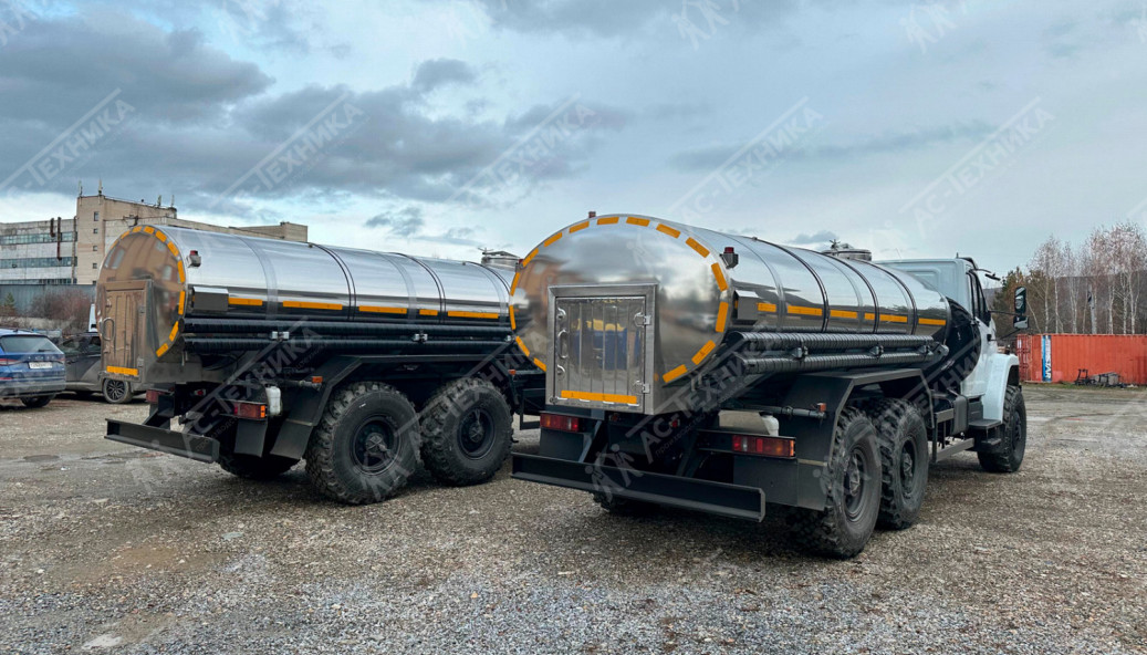 Автоцистерна пищевая АЦПТ-9,5 на шасси Урал NEXT 4320-72Е5 (Евро-5)