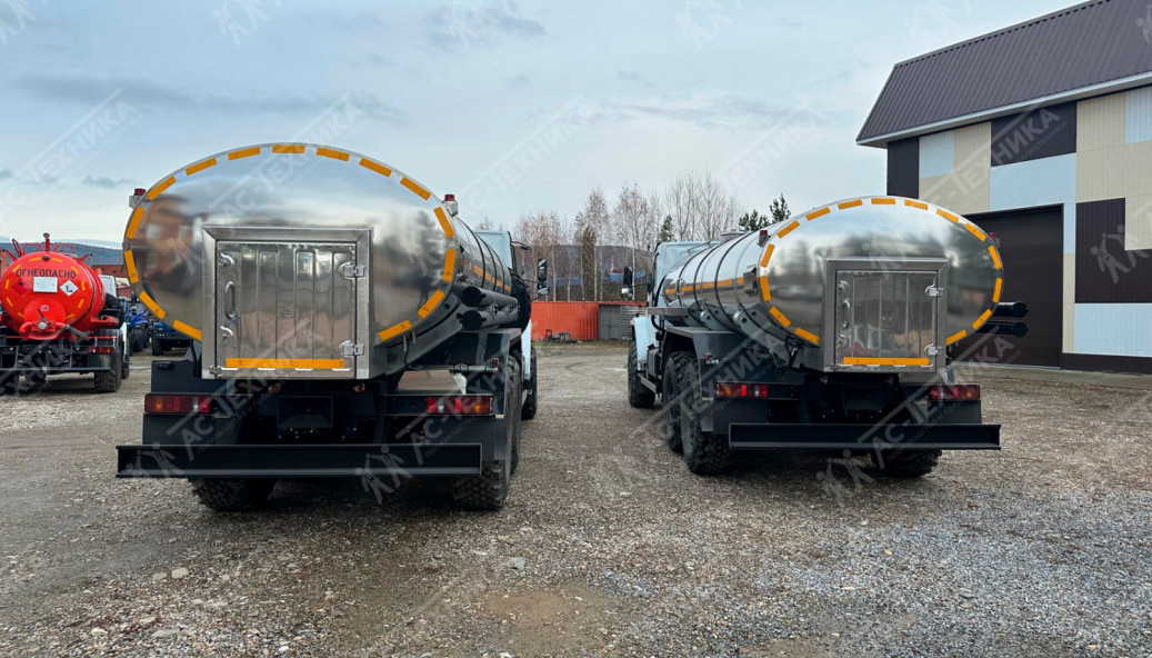 Автоцистерна пищевая АЦПТ-9,5 на шасси Урал NEXT 4320-72Е5 (Евро-5)