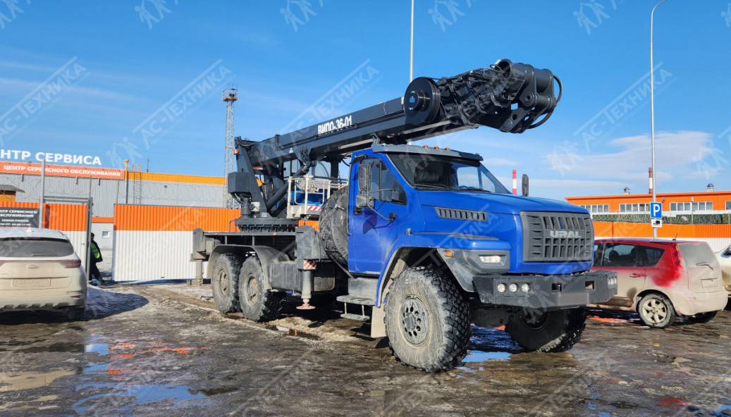 Автогидроподъемник ВИПО-36-01 на шасси Урал NEXT 4320-72Е5 (Евро-5)