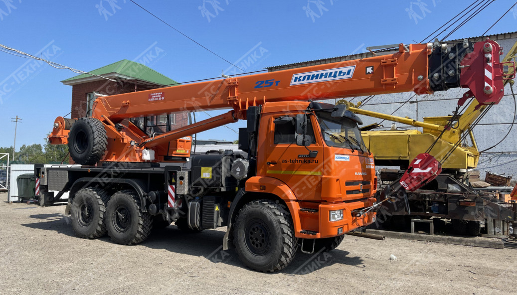 Автокран КЛИНЦЫ КС-55713-5К-4 на шасси КАМАЗ 43118-50 (КПП-154)