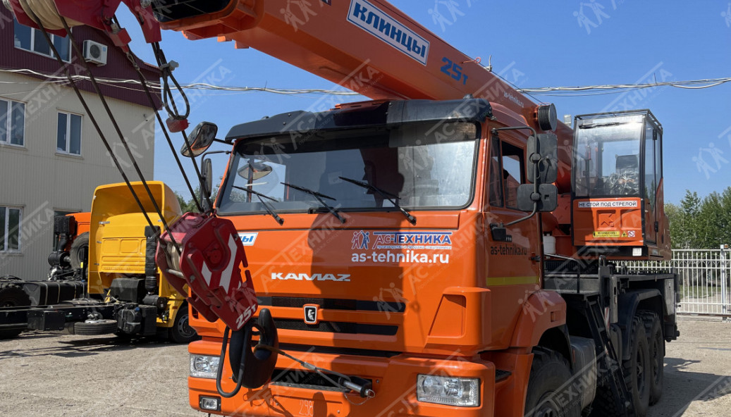 Автокран КЛИНЦЫ КС-55713-5К-4 на шасси КАМАЗ 43118-50 (КПП-154)